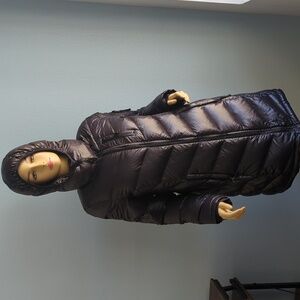 Andrew Marc Packable Lightweight Premium Down Puffer Coat Jacket